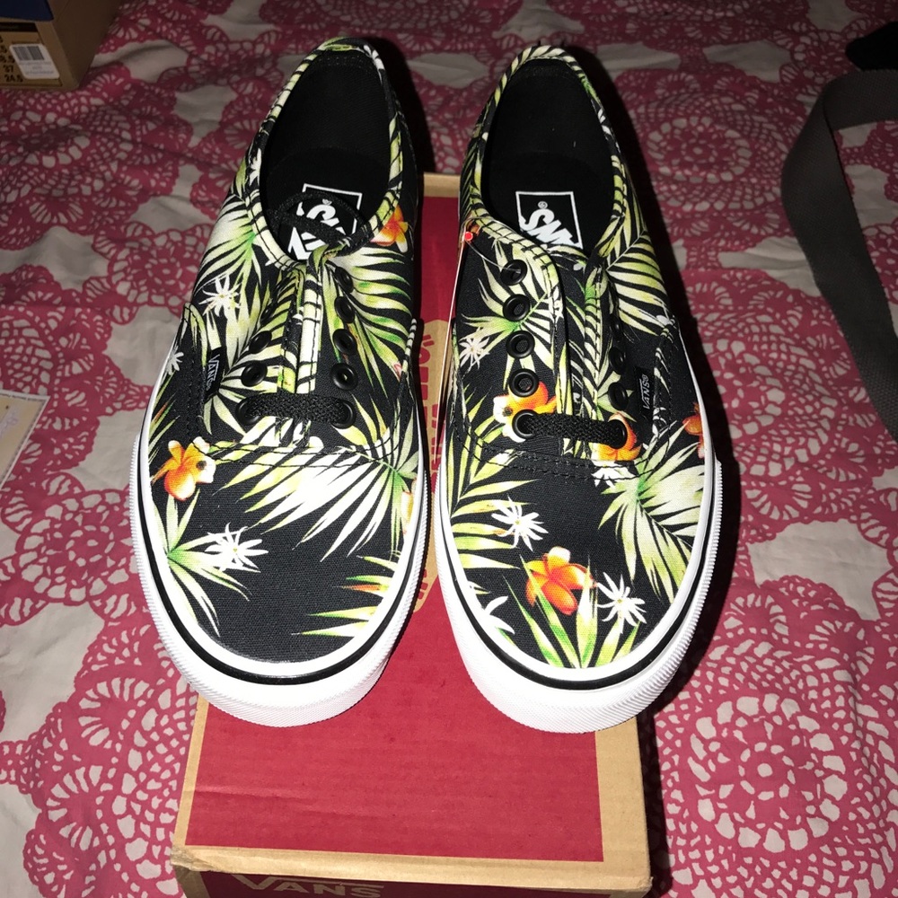 Women's Vans Palm Tree Print